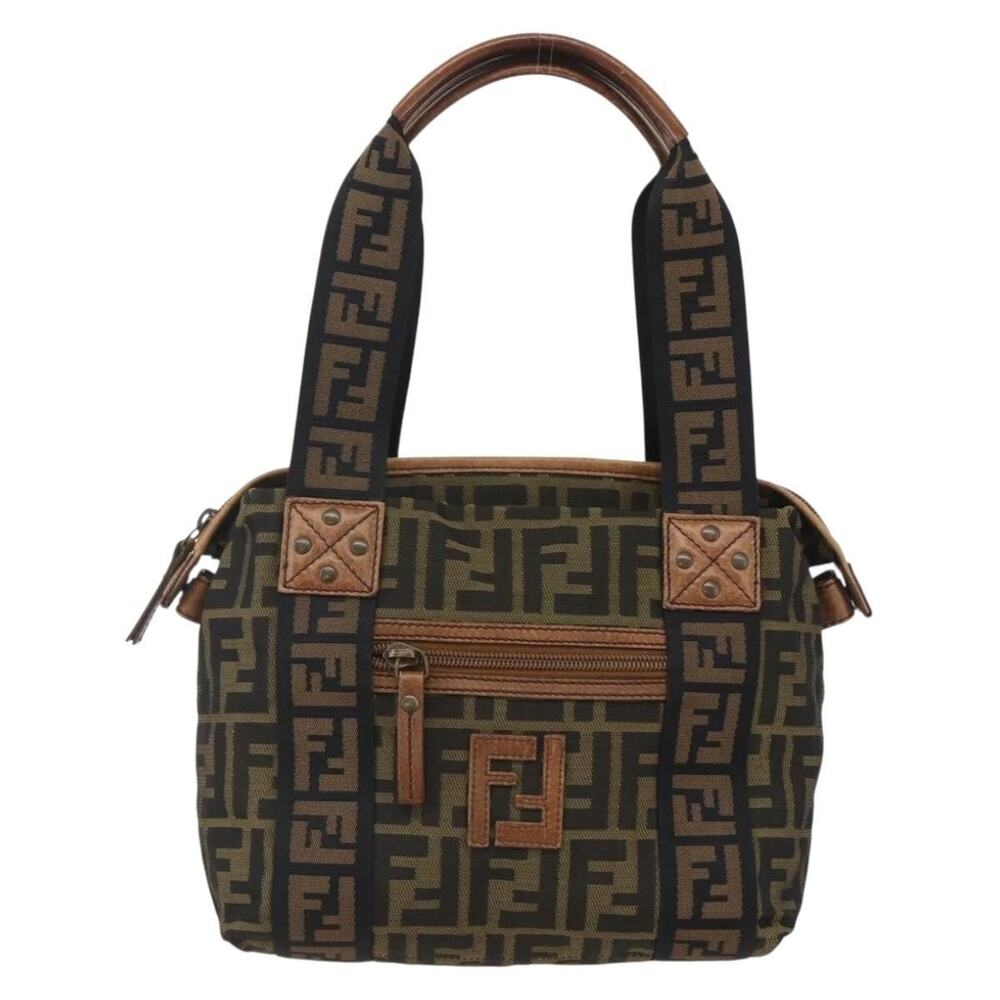 Fendi Zucca Tote Bag Black